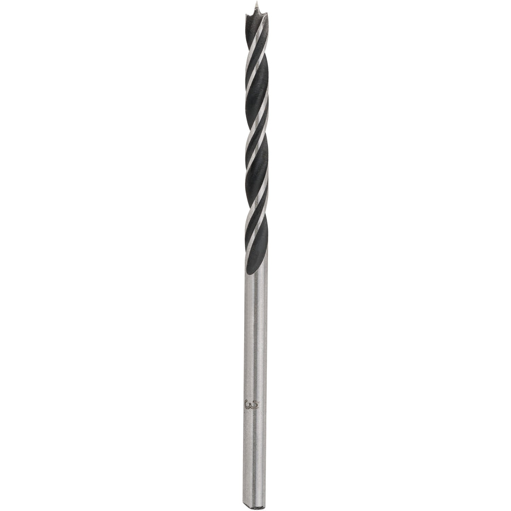 Bosch houtspiraalboor standaard 3mm boren (werklengte 33mm)