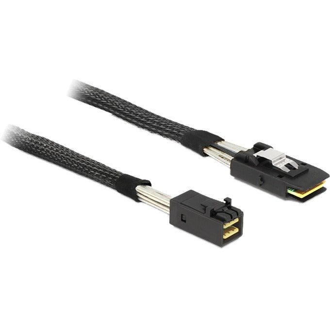 Delock mini sas hd sff-8643 > mini sas sff-8087 adapter (zwart, 1 meter)