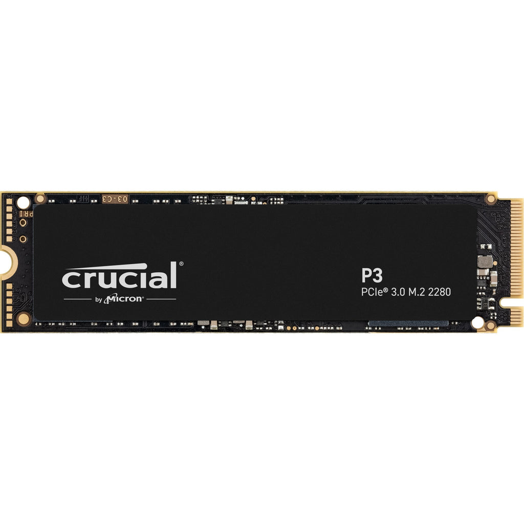 Crucial p3 2 tb ssd (ct2000p3ssd8, pcie 3.0 x4, nvme, m.2 2280)