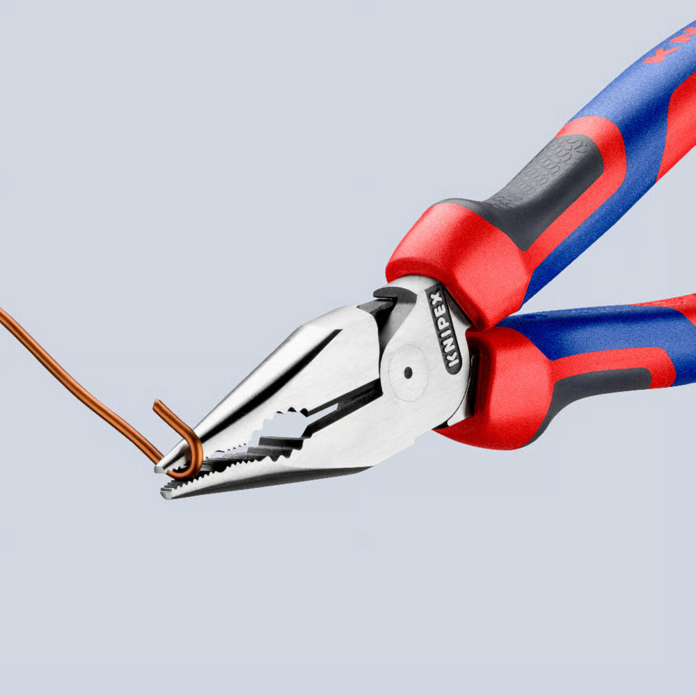 Knipex spitse kombitang combinatietang (rood blauw)