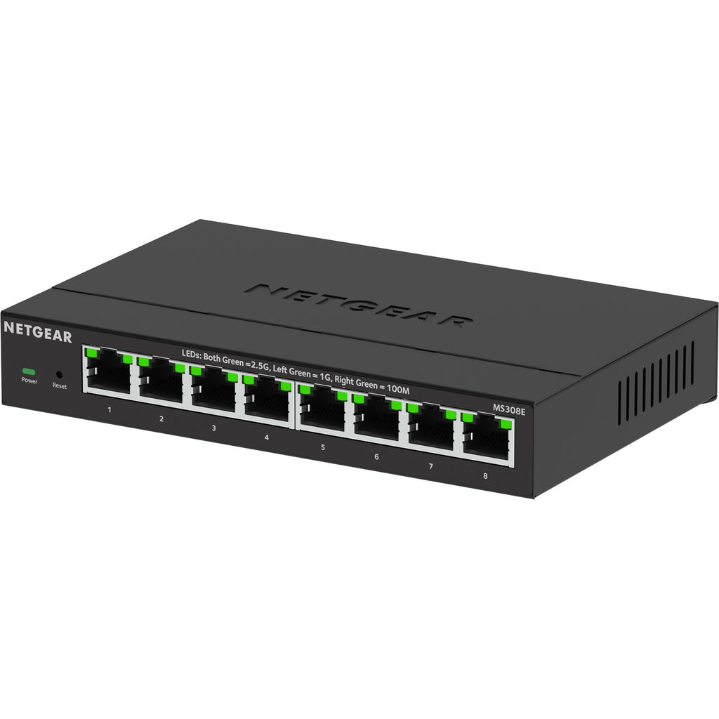 Netgear 8-port 2.5g multi-gigbit ethernet plus switch (ms