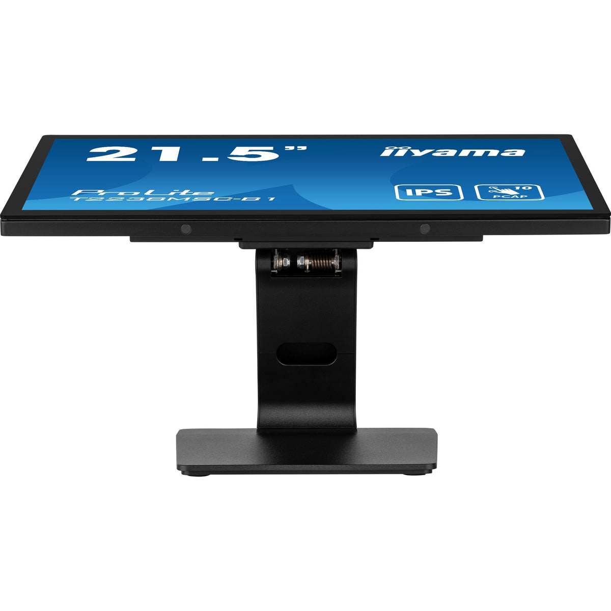 Iiyama prolite t2238msc-b1 21.5 touchscreen monitor (zwart (mat), 1x displayport, 1x hdmi, 2x usb-a)