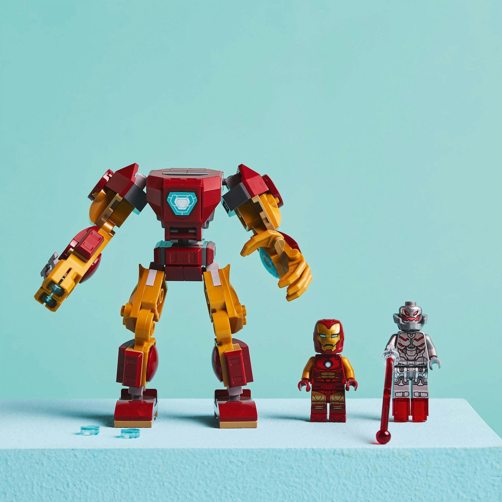 Lego marvel super heroes - iron man mecha vs. ultron constructiespeelgoed (76307)