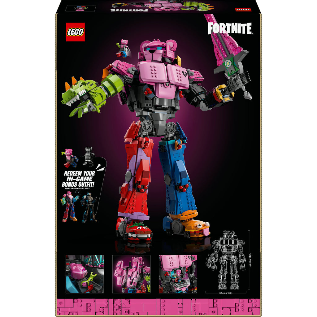 Lego fortnite - mecha team leader constructiespeelgoed (77078)