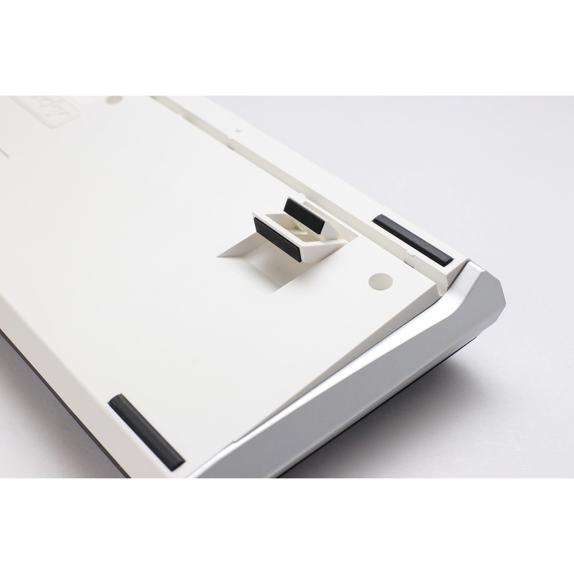 Ducky one 3 classic, toetsenbord (zwart wit, us lay-out, cherry mx speed silver, rgb led, double-shot pbt, hot-swappable, quack mechanics)