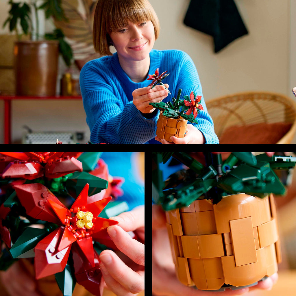 Lego icons - kerstster constructiespeelgoed (10370)