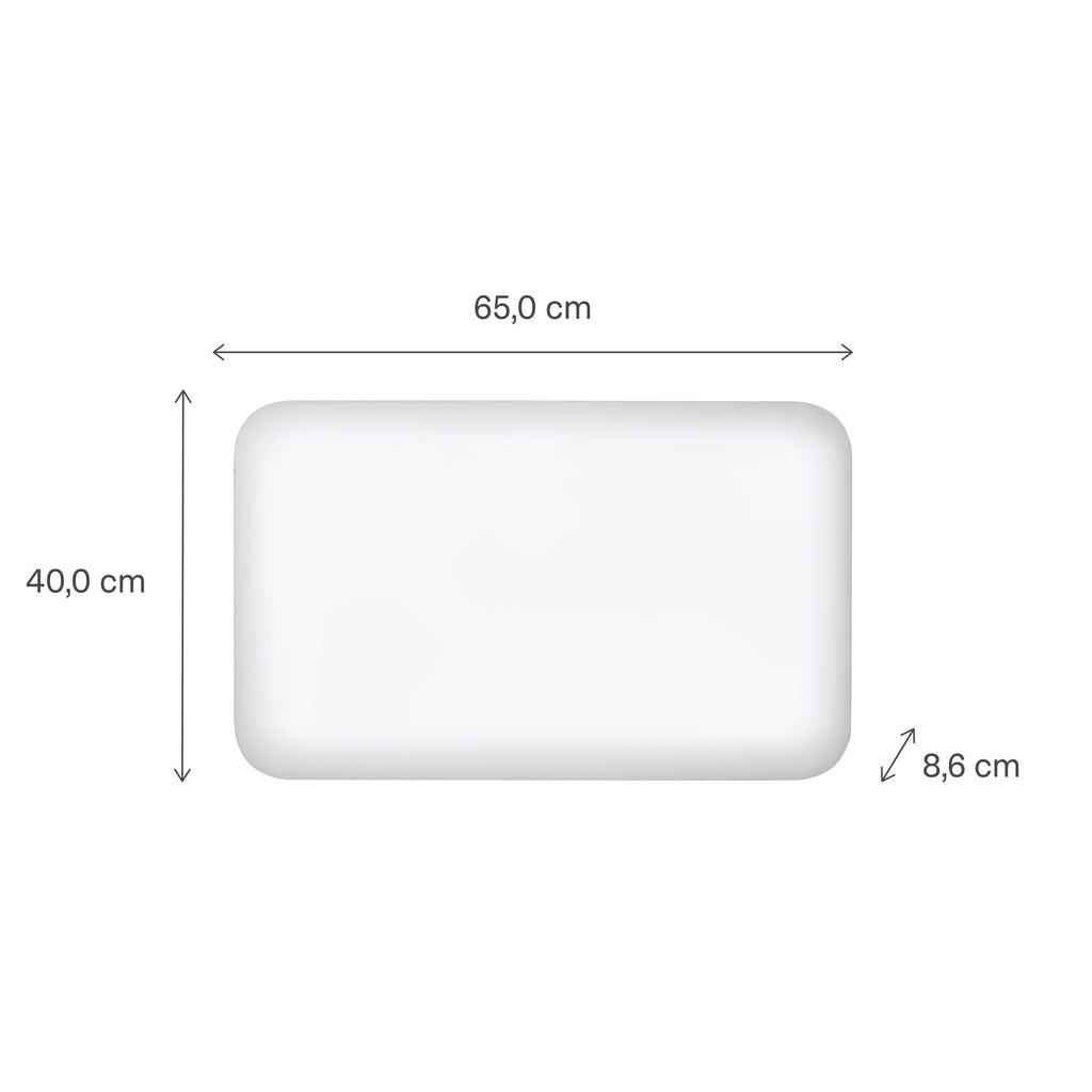 Mill steel wifi paneelverwarming pa700wifi4, 700 watt convector (wit, wifi 2,4 ghz (wifi 6), bluetooth 5.2, zigbee 3.0 + app)
