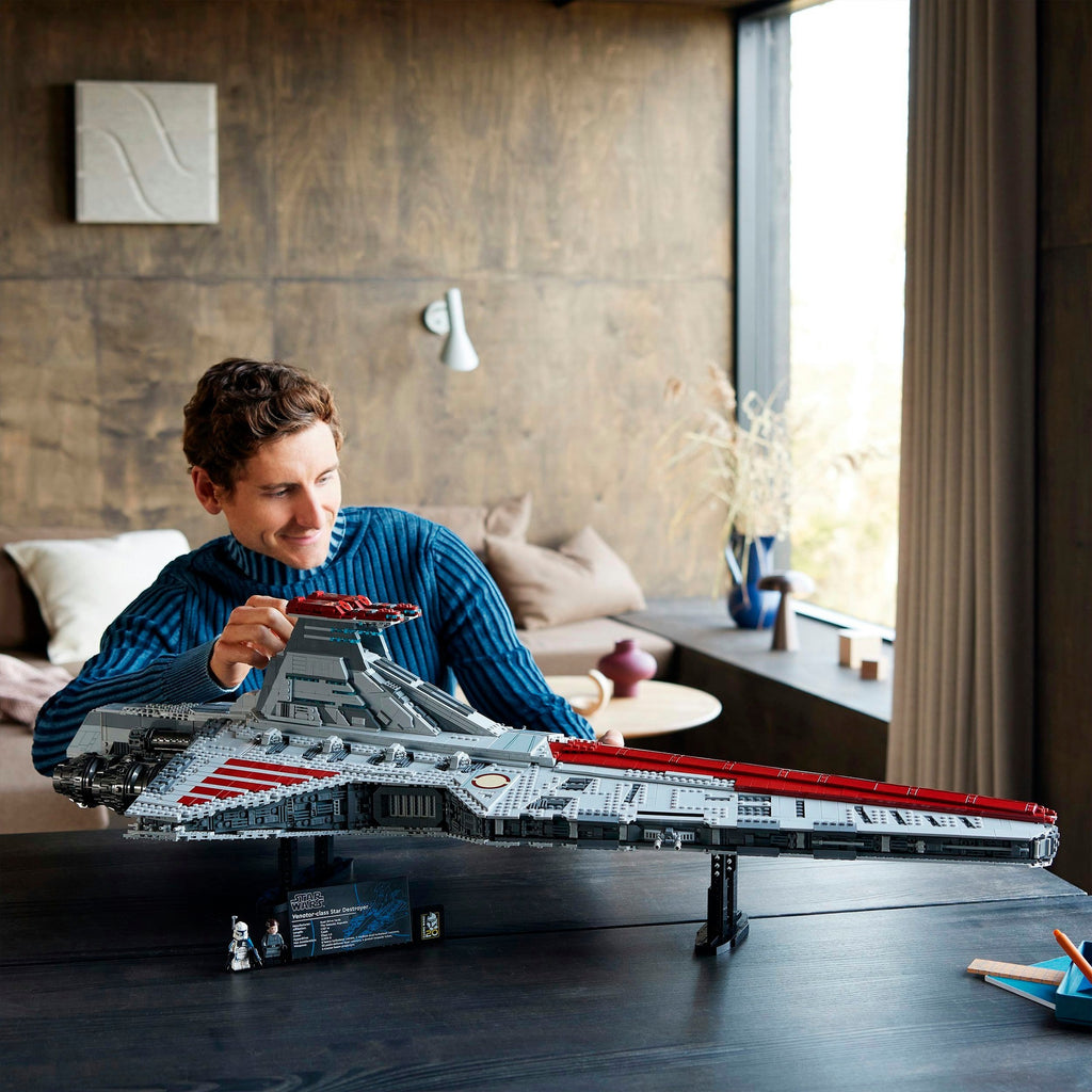 Lego star wars - venator-class republic attack cruiser constructiespeelgoed (75367)