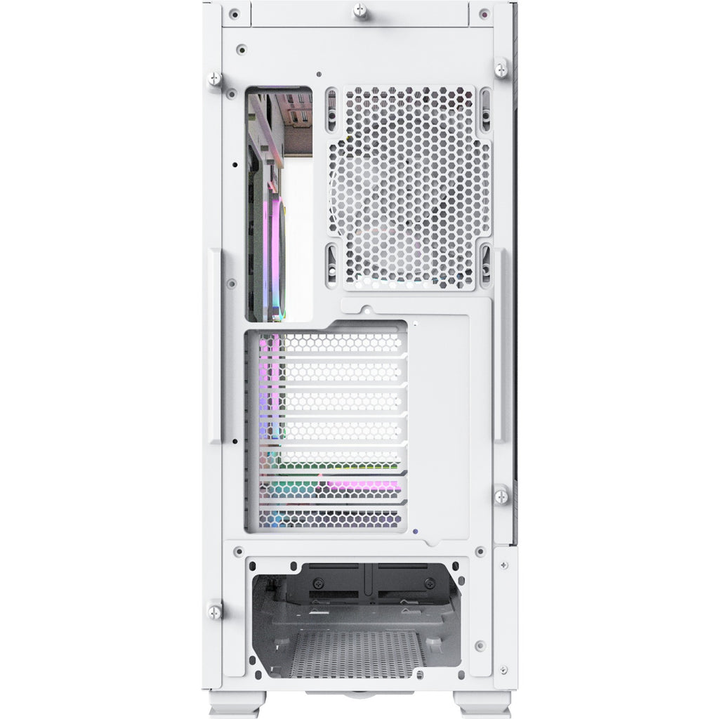 Montech sky two midi tower behuizing (wit | 2x usb-a | 1x usb-c | window)