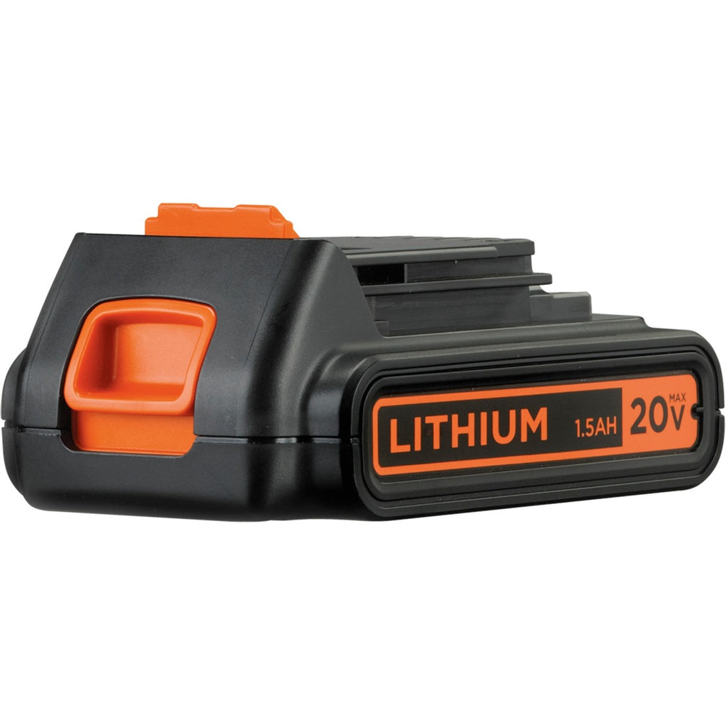 Black+decker accu schroefboormachine bl186k1b2 schroeftol (zwart oranje, koffer, 2 accu's en oplader inbegrepen)