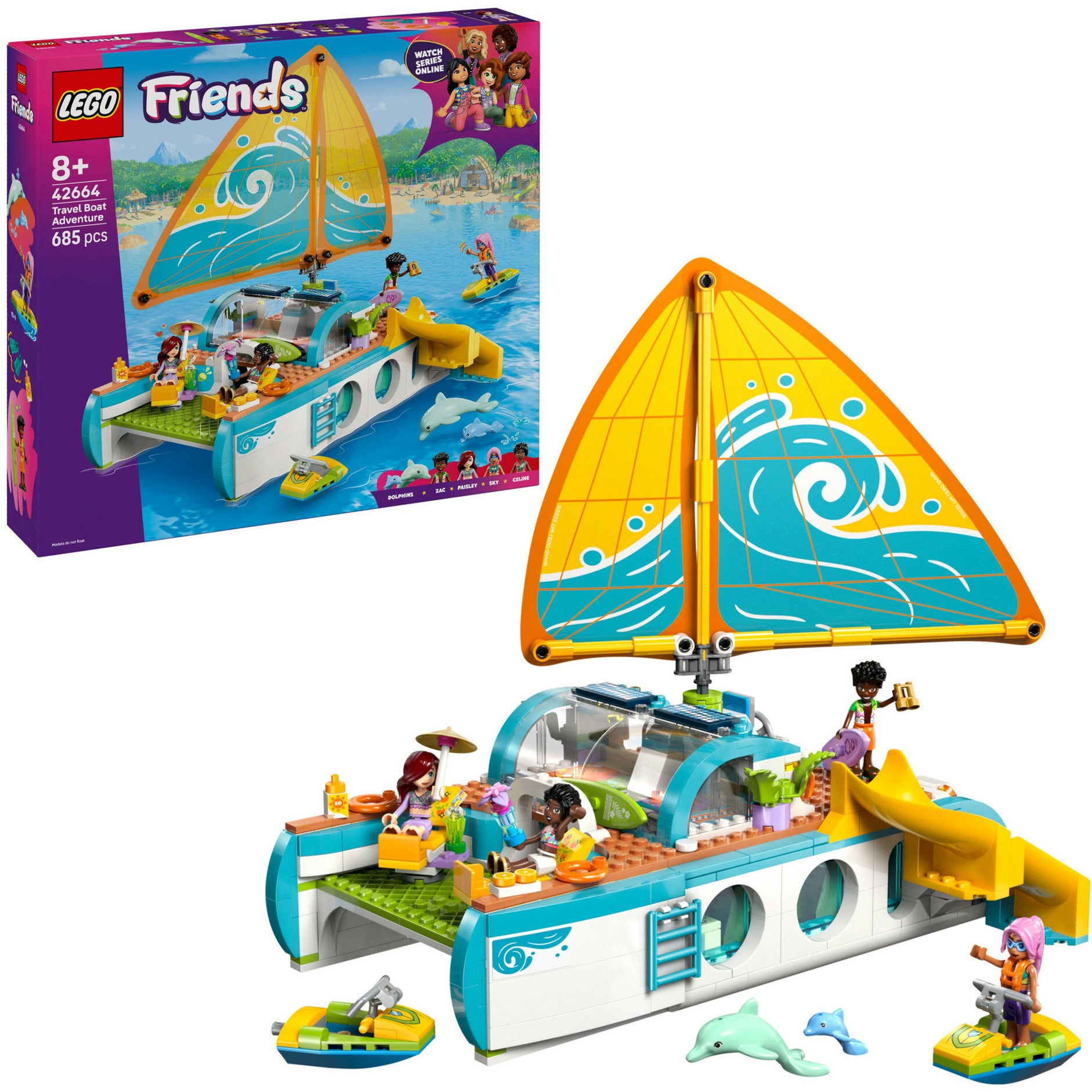 LEGO Friends 42664 Abenteuer-Bootsfahrt