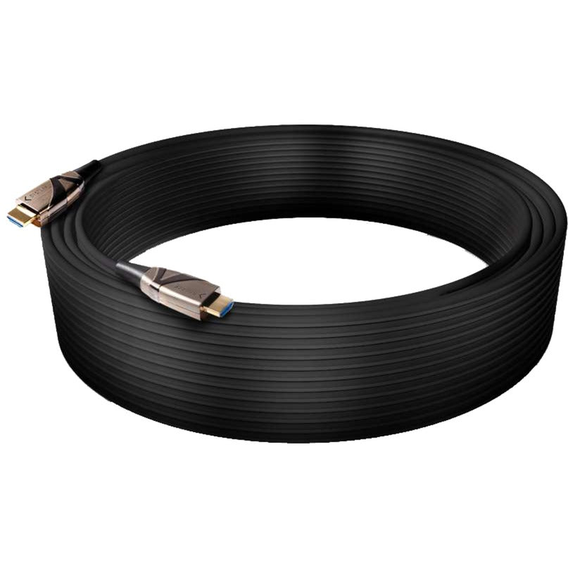Club 3d hdmi 2.0 uhd active optical hdr kabel (zwart, 30 meter, 4k 60hz)