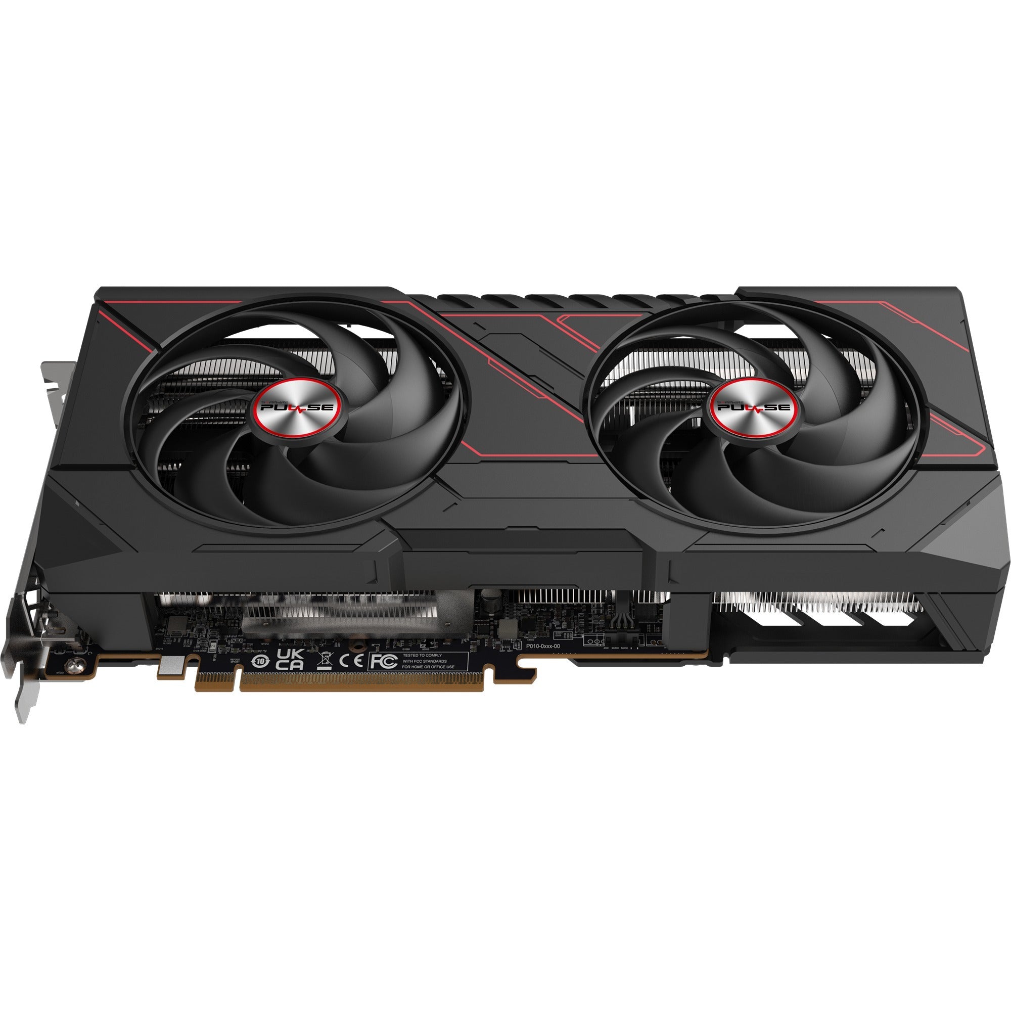 Sapphire radeon rx 9070 pulse grafische kaart (zwart, 2x displayport, 2x hdmi, rdna4)