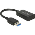 Delock converter usb-a 3.1 > usb-c adapter (zwart, 0,15 meter)
