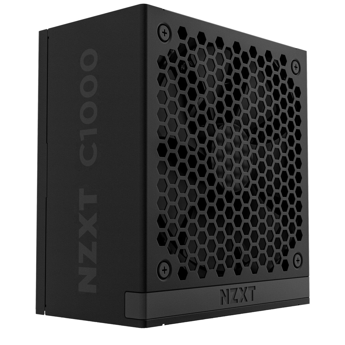 Nzxt c1000 gold atx 3.1 modulaire 1000 watt voeding (zwart, 1x 12v-2x6, 3x pcie)