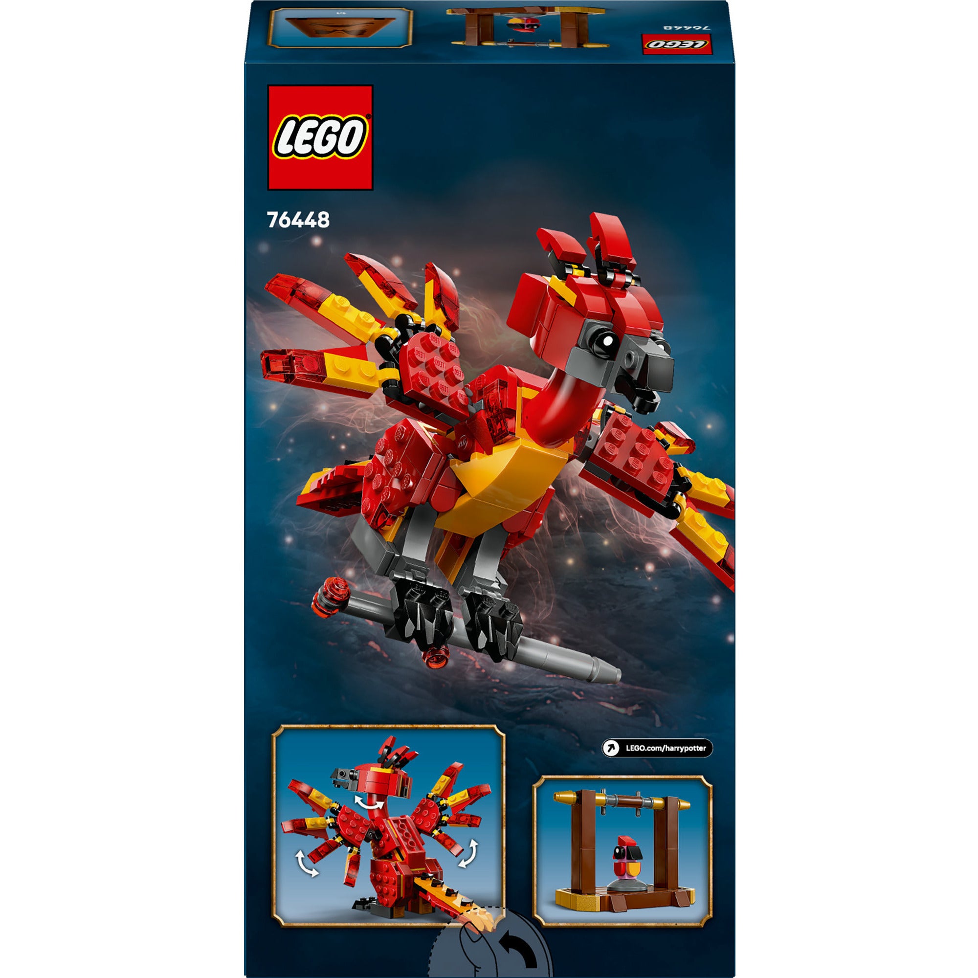 Lego harry potter - felix: de feniks van perkamentus constructiespeelgoed (76448)