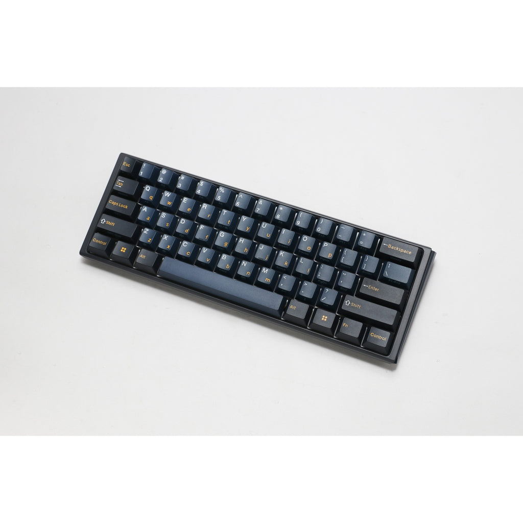 Ducky one 3 pro mini, gaming toetsenbord (zwart, us lay-out, cherry mx2a speed silver, rgb led, double-shot pbt, quack mechanics, 60%, hot swap)