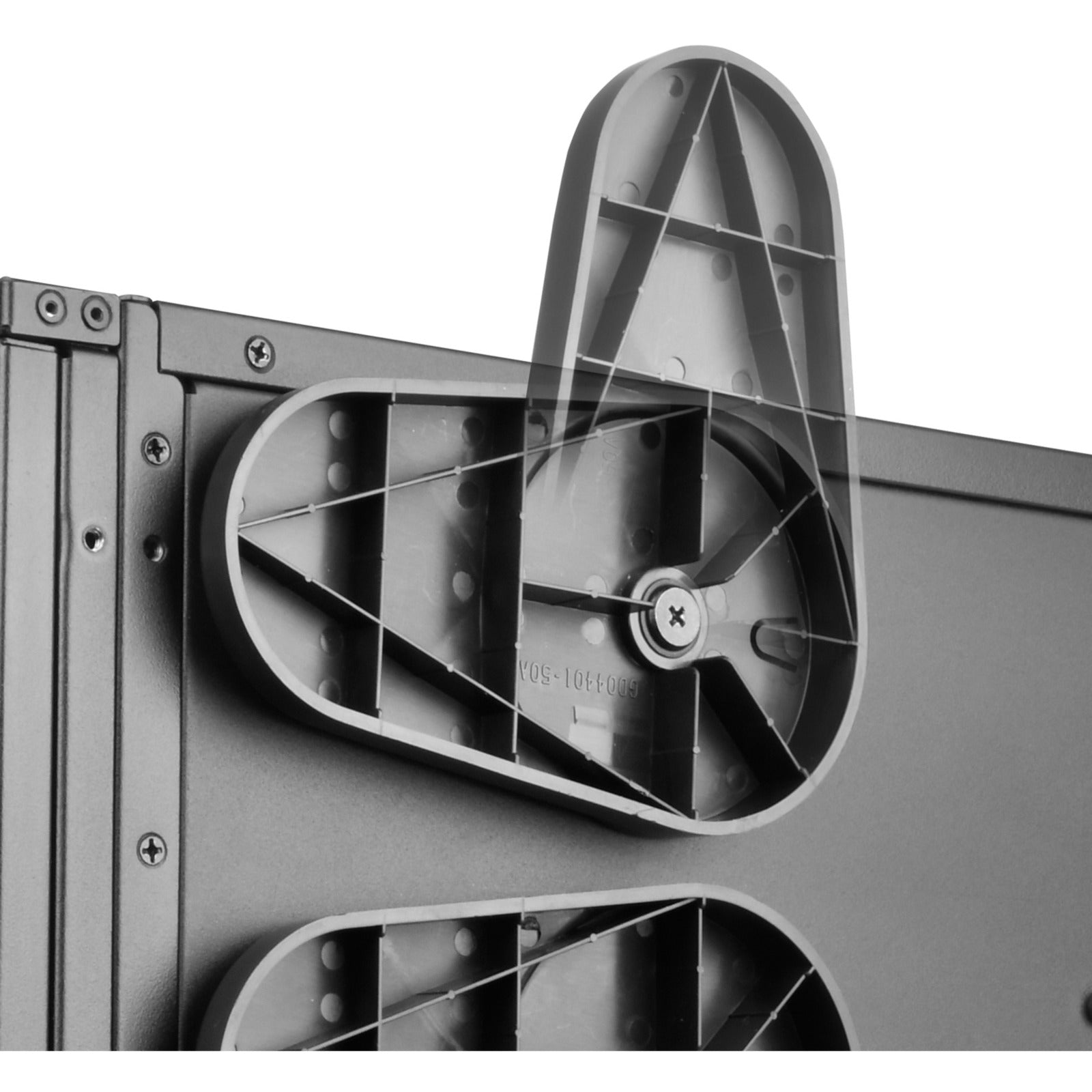 Silverstone rm44 rack behuizing (zwart | 4u | usb type-c | 2x 80mm casefan inbegrepen)