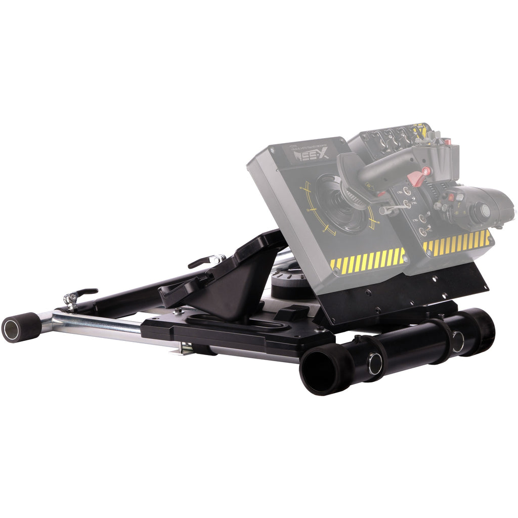 Wheel stand pro deluxe v2 thrustmaster hotas warth houder (zwart, voor thrustmaster hotas warthog, saitek x-55, x52, pro en x65)