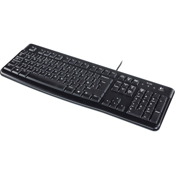 Logitech keyboard k120 for business, toetsenbord (us-international, rubberdome)