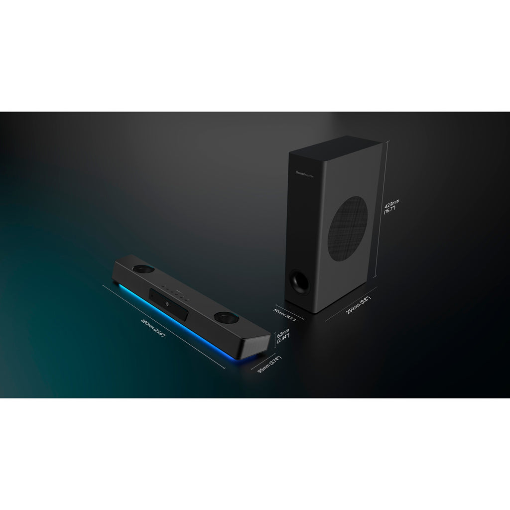 Creative sound blaster katana v2x soundbar (zwart)