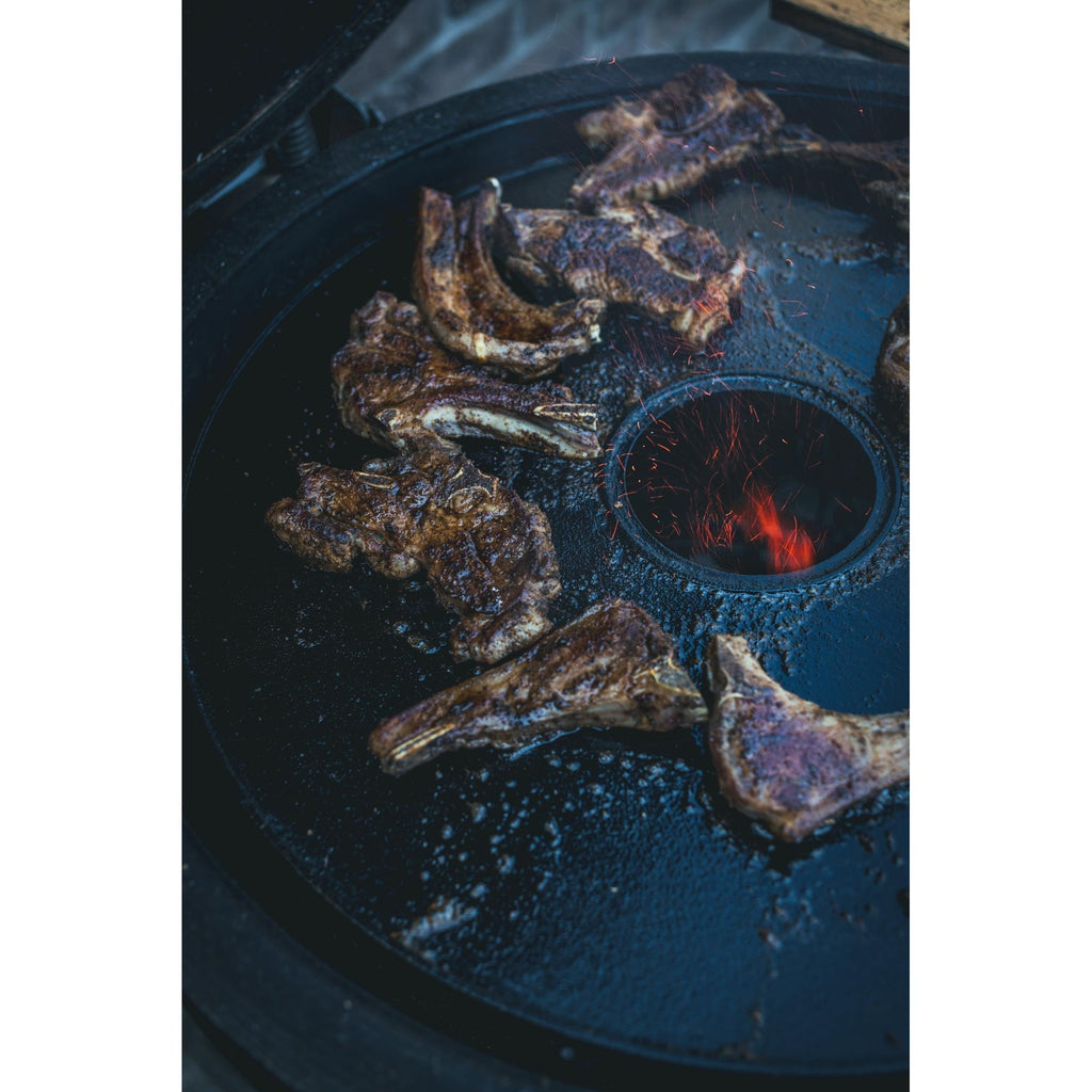 The windmill plancha grillplaat (zwart, 75 cm)