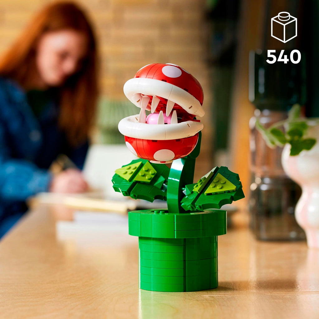 Lego super mario - piranha plant constructiespeelgoed (71426)