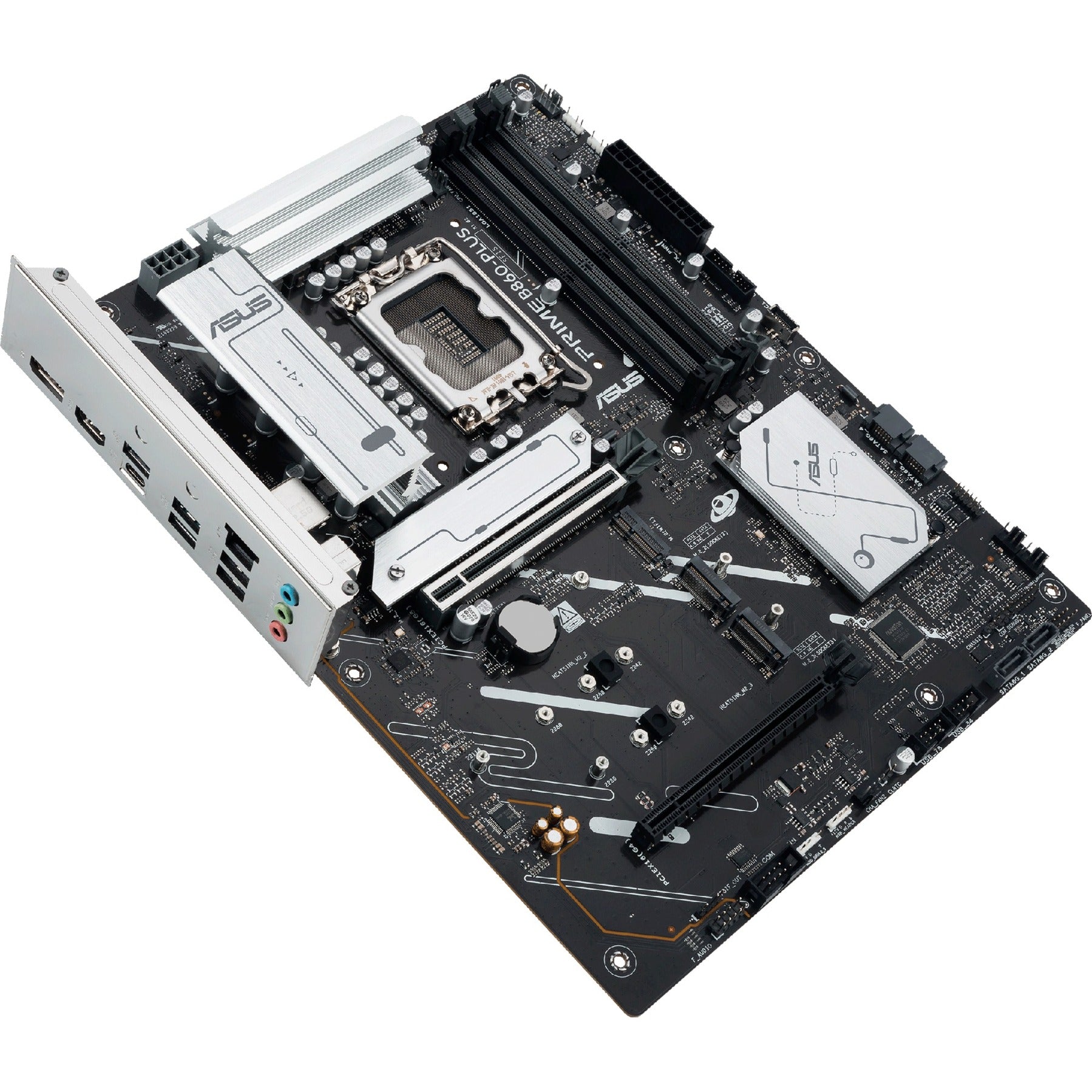 Asus prime b860-plus-csm socket 1851 moederbord (raid, 2.5 gb-lan, sound, atx)