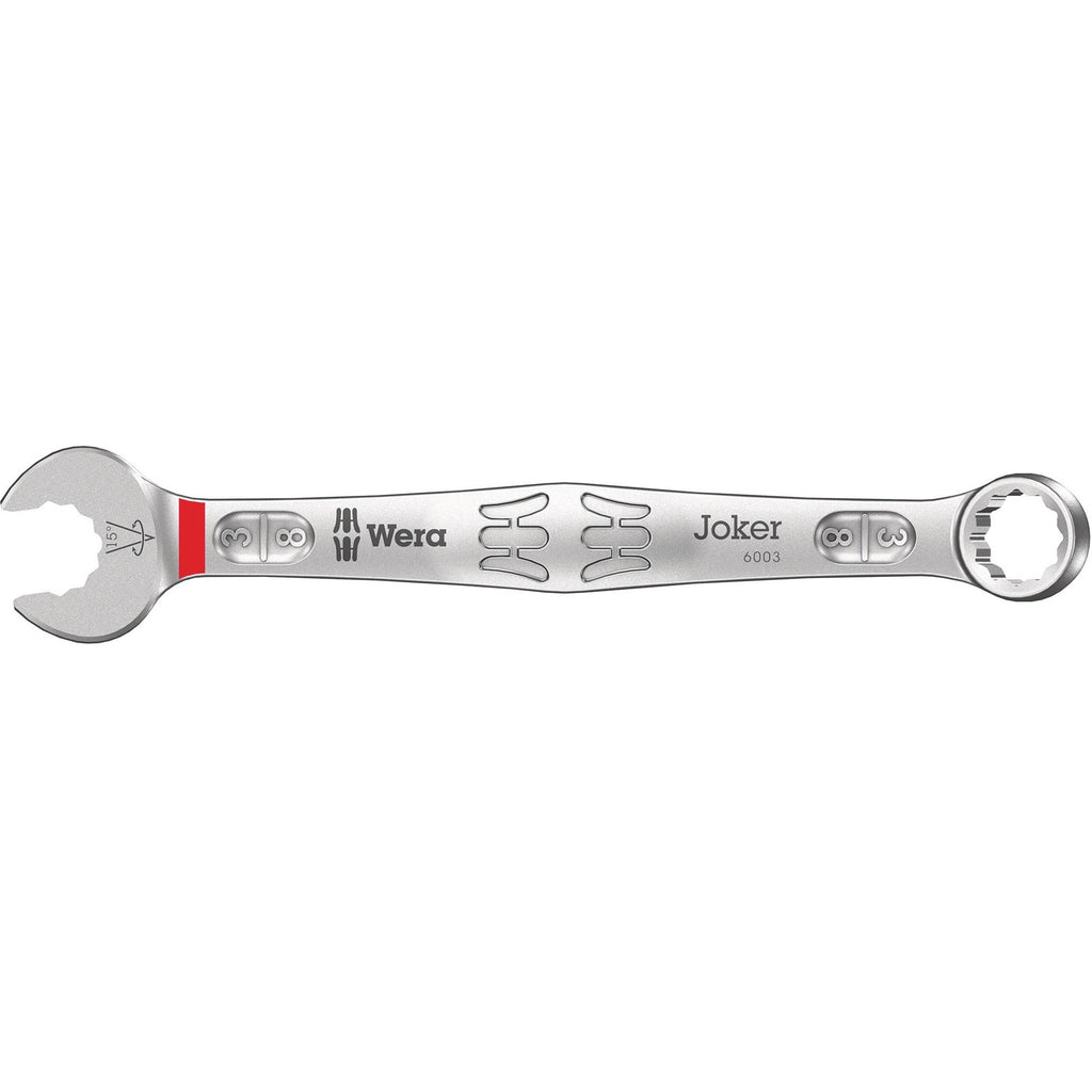 Wera 9642 magneetstrip 6003 joker imperial 1 ringsteeksleutelset moersleutel (inch, 8‑delig)