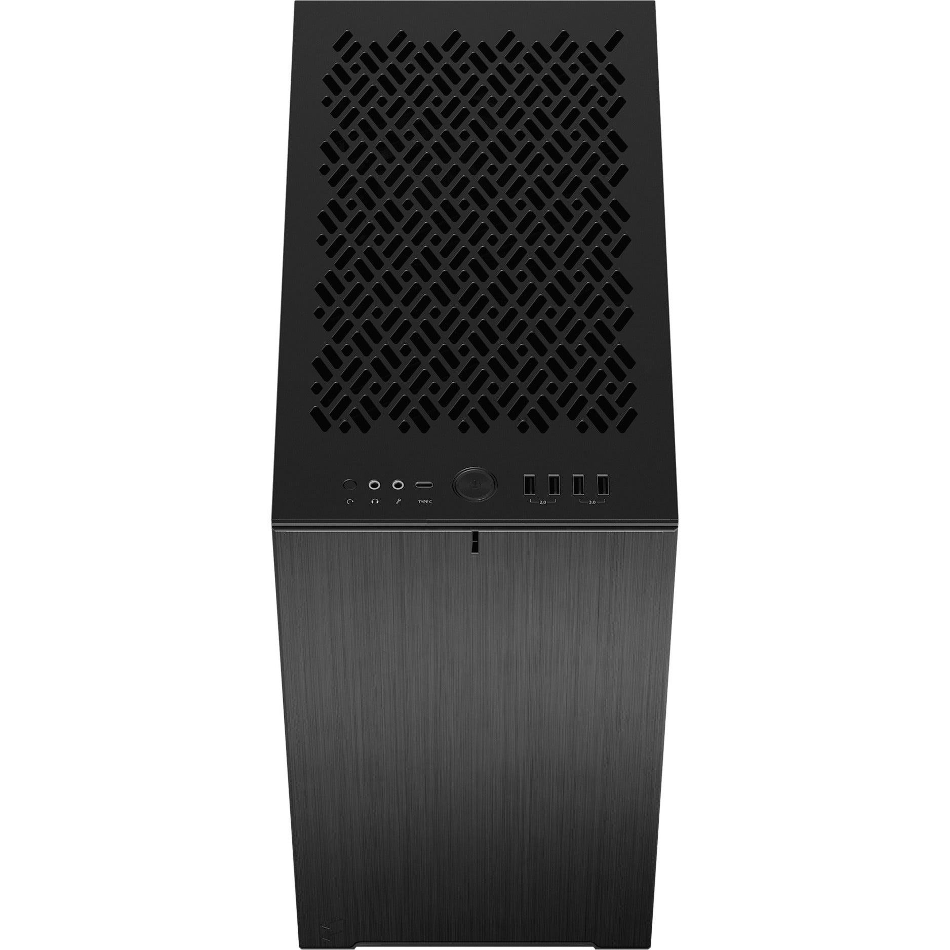 Fractal design define 7 mini black solid midi tower behuizing (zwart | 4x usb-a | 1x usb-c)