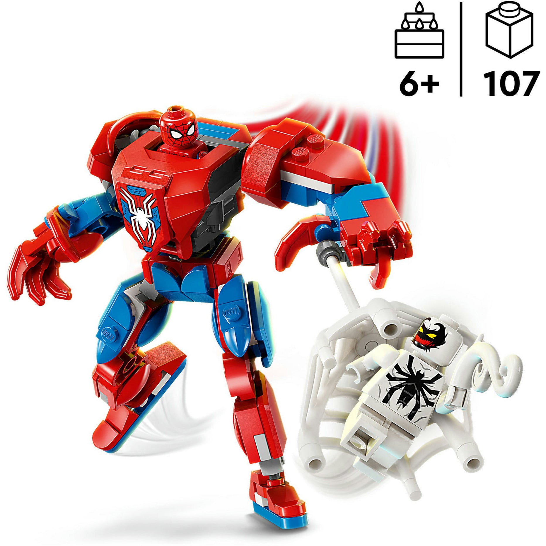 LEGO Superhelden 76308 Spider-Man Mech vs. Anti-Venom