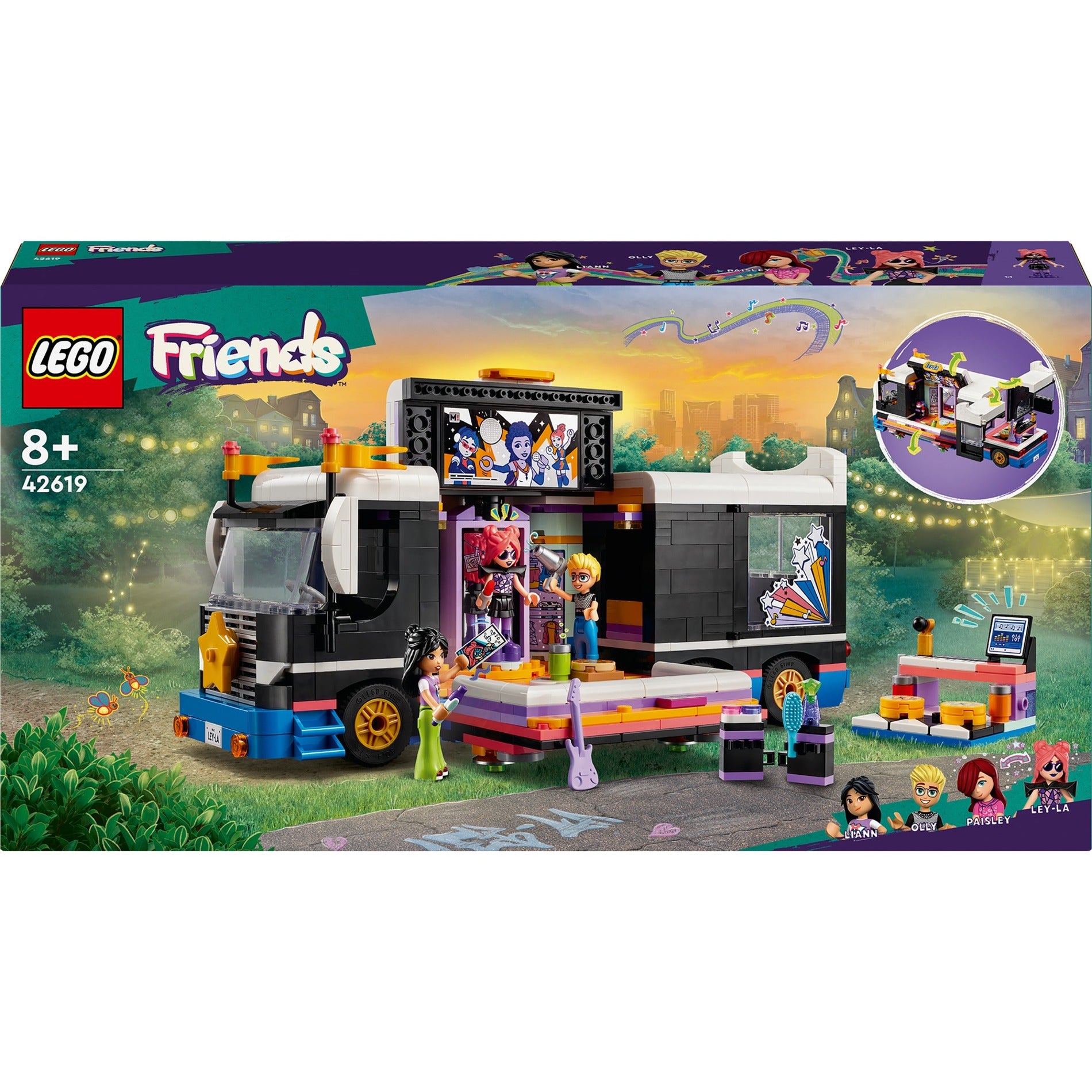 LEGO Friends 42619 Popstar Tourbus