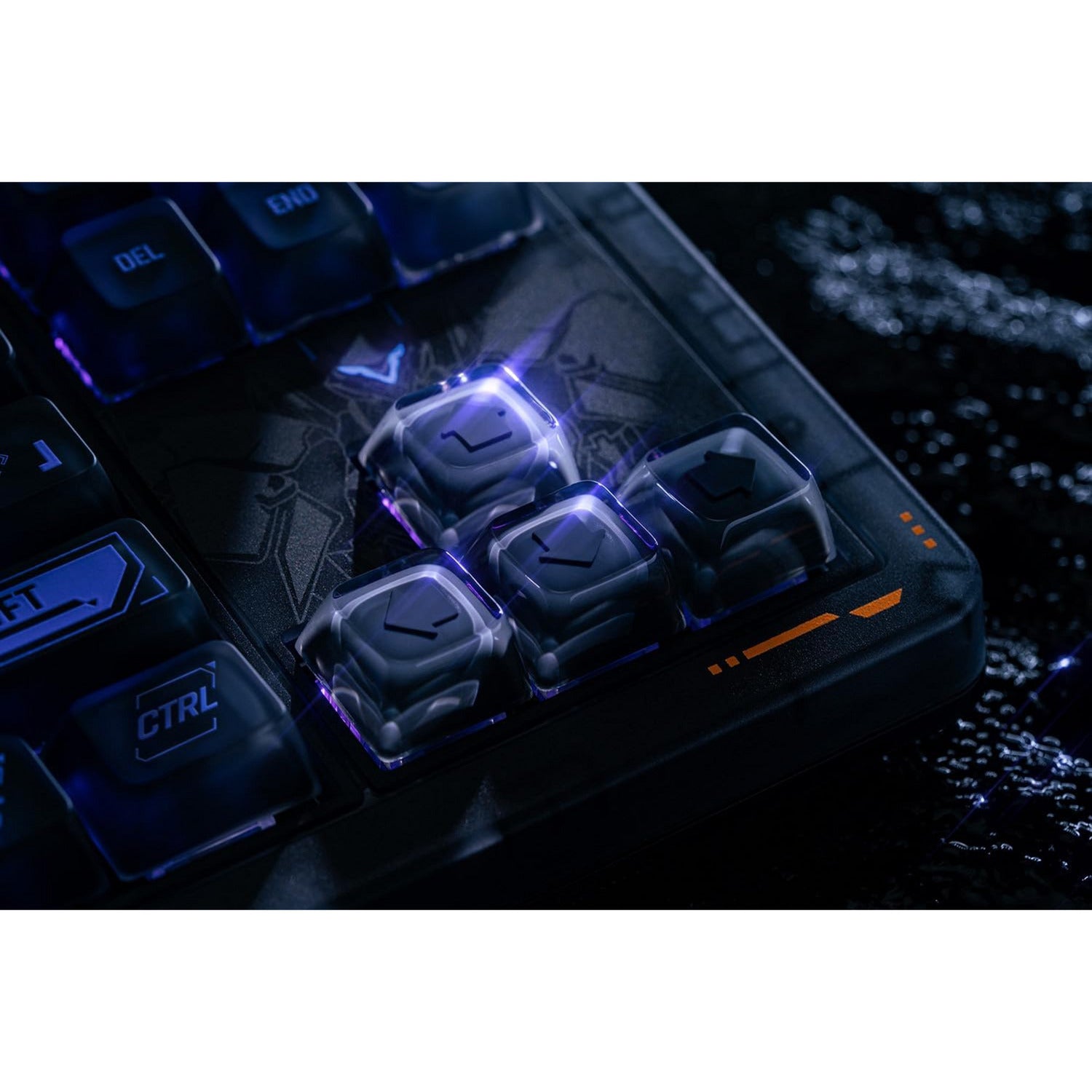 8bitdo retro 87 mechanical keyboard - mecha break (zwart, us lay-out (qwerty), kailh box jellyfish pro glaze, 80% (tkl), abs keycaps, hot-swap, bluetooth le 5.0, wireless 2.4ghz, usb)