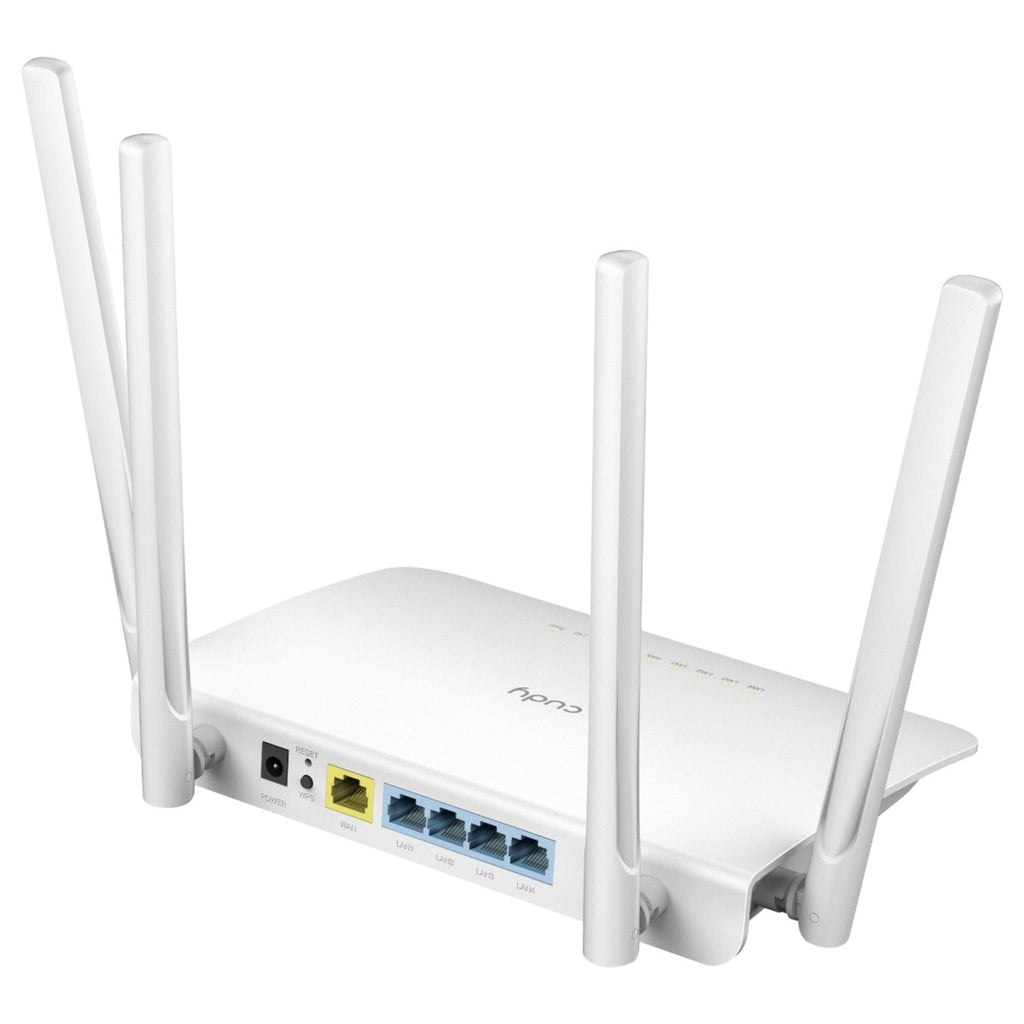 Cudy ac1200 gigabit wi-fi mesh router (wit, mesh)