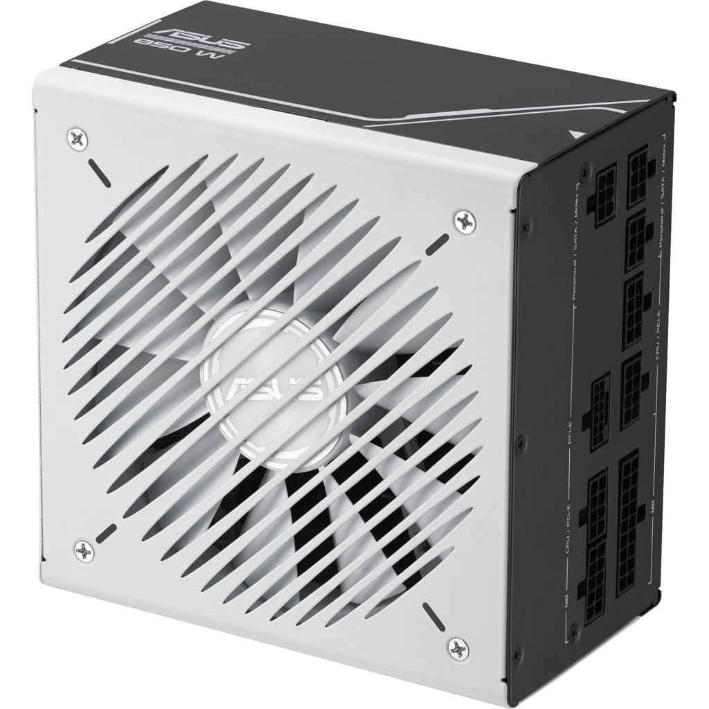 Asus prime gold modulaire 850 watt voeding (wit, 1x 12v-2x6, 3x pcie)