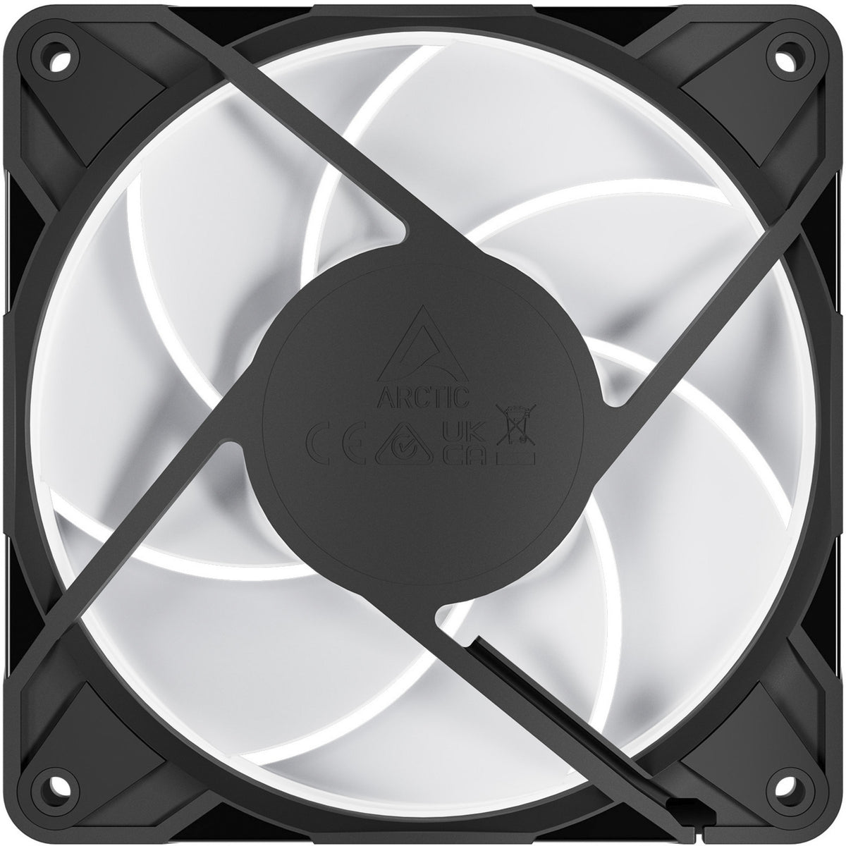 Arctic p12 pro a-rgb case fans (zwart, 3 stuks, 120 x 120 x 25 mm, pwm)