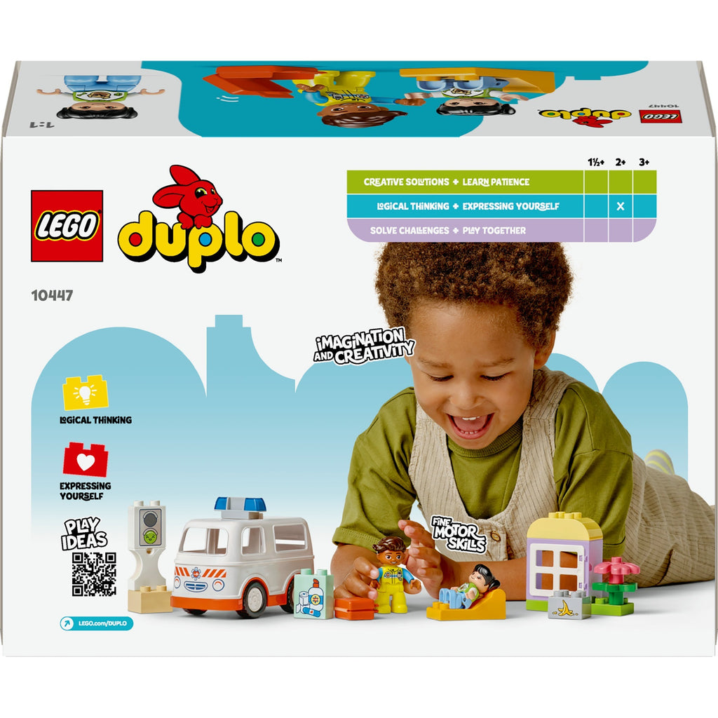 LEGO Duplo Stadt 10447 Krankenwagen mit Fahrer