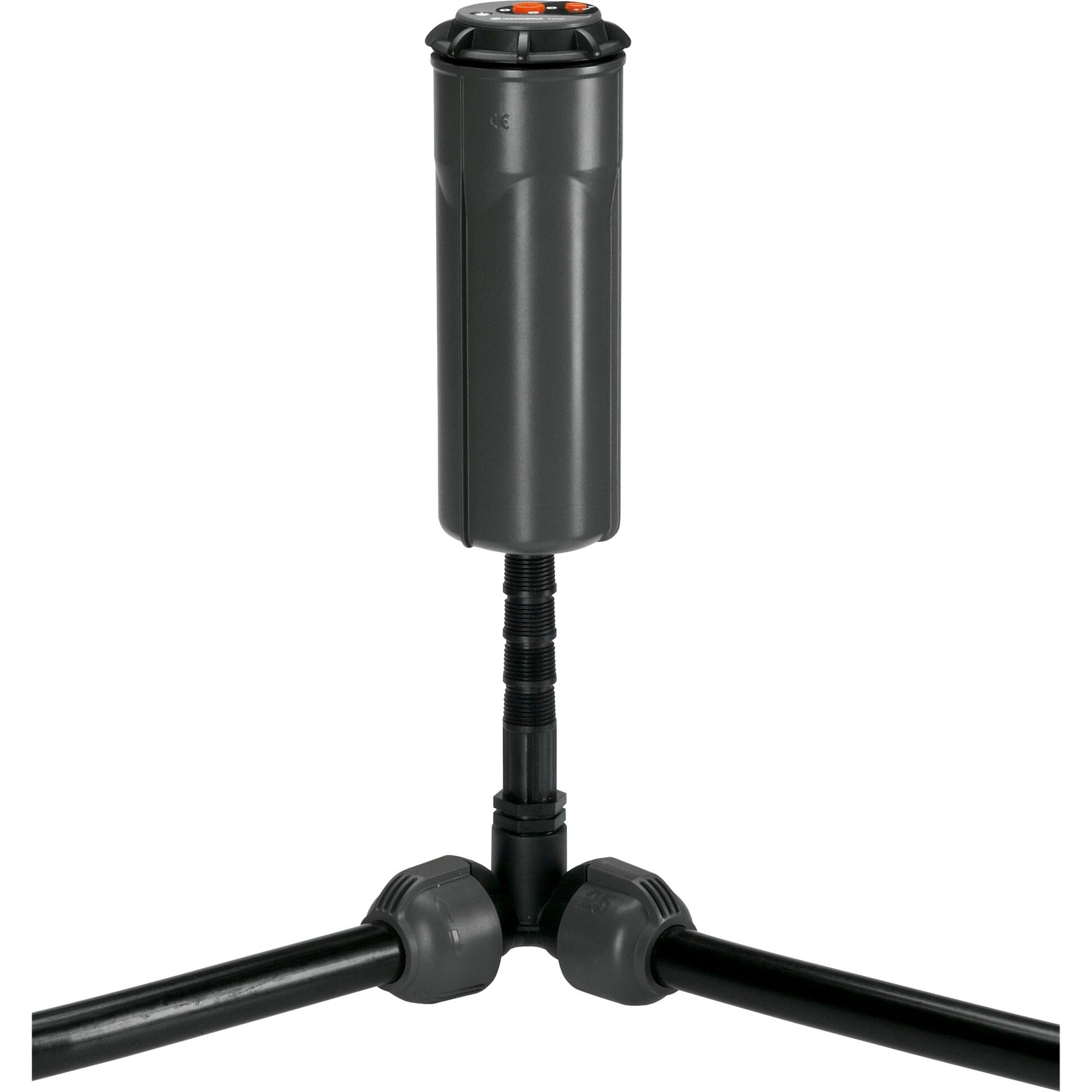 Gardena hoekstuk 25 mm x 3 4 binnendraad verbinding (zwart grijs)