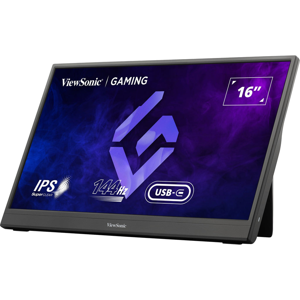 Viewsonic vx1654 draagbare gaming monitor 16 (zwart, 1x micro-hdmi, usb-c, sound, 144 hz)