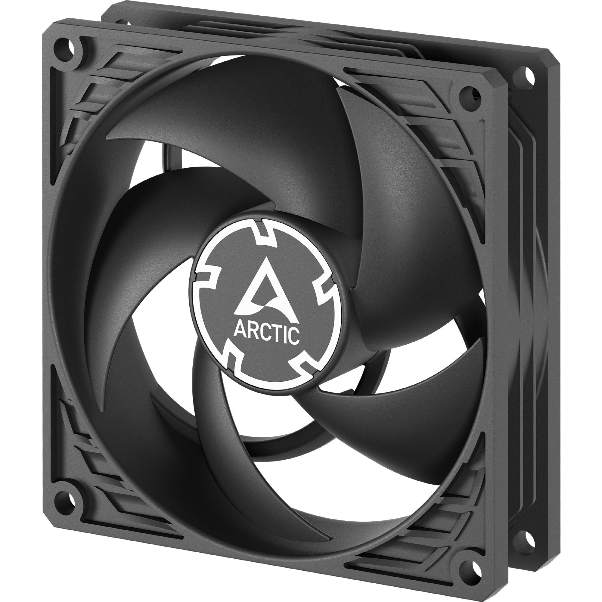 Arctic p9 pwm pst case fan (zwart, 92 x 92 x 25 mm)