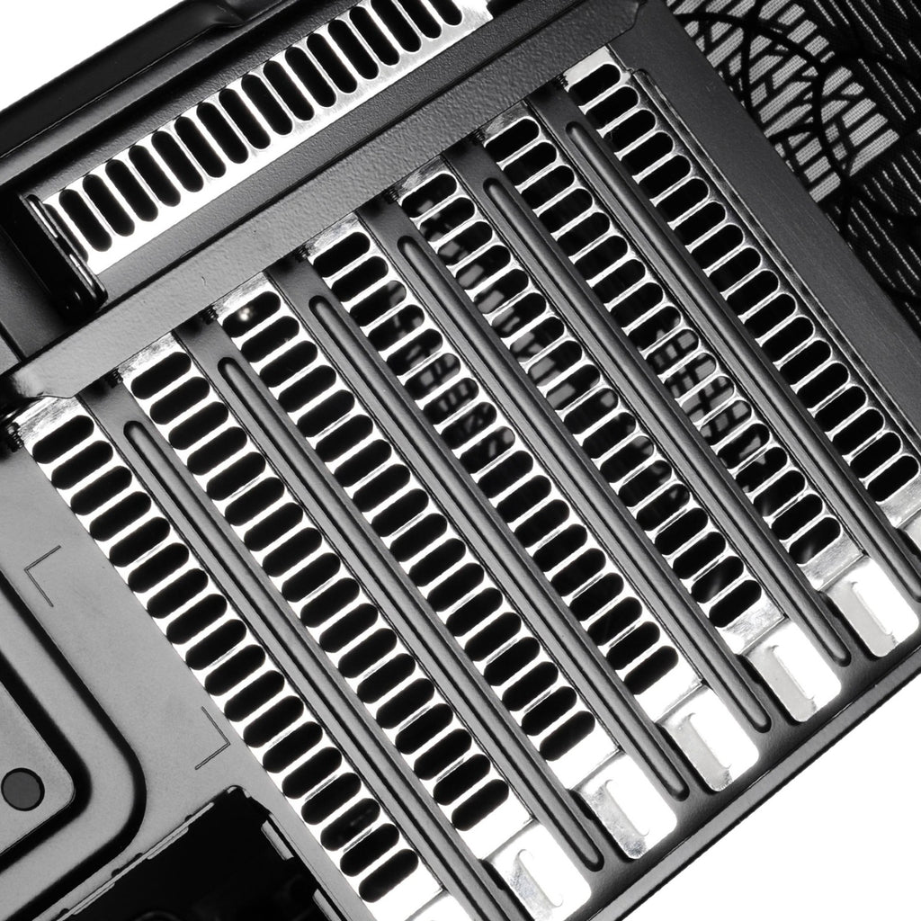 Silverstone sst-gd09b-c htpc behuizing (zwart | 1x usb-a | 1x usb-c)