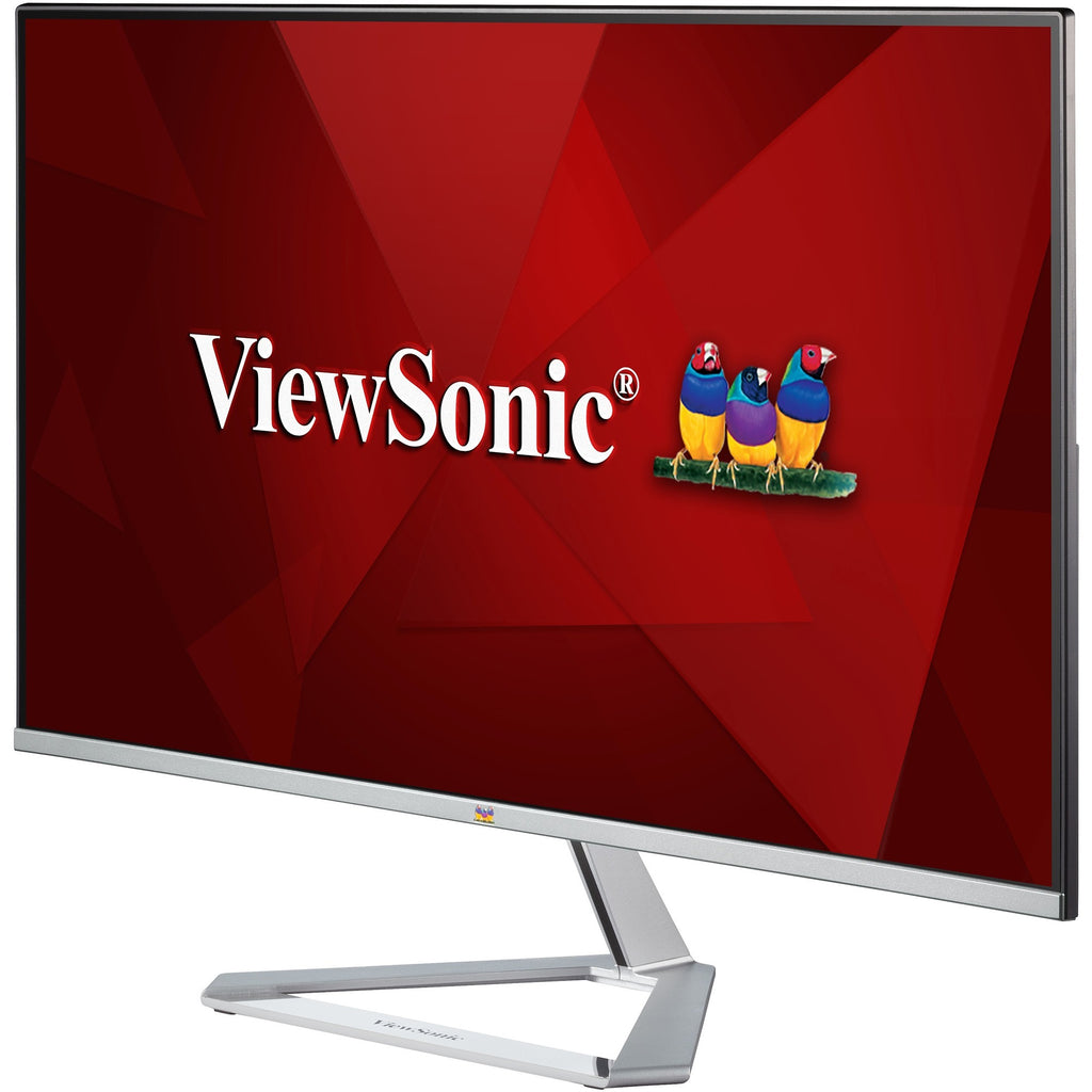 Viewsonic vx2776-smh 27 monitor (zwart zilver, 2x hdmi, vga, audio)