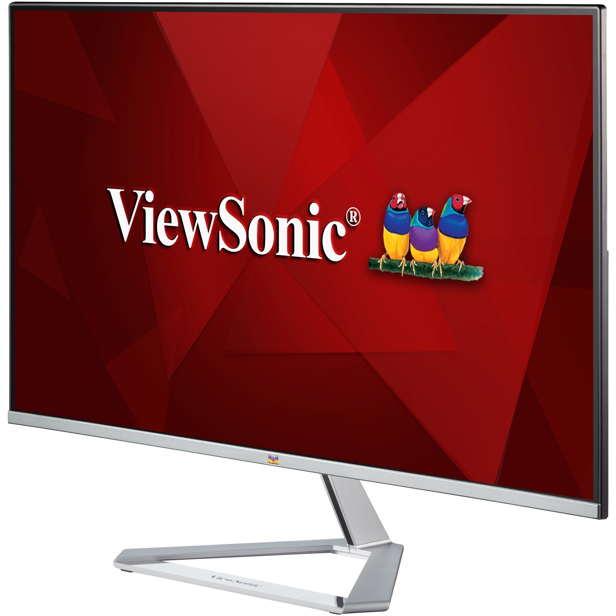 Viewsonic vx2776-smh 27 monitor (zwart zilver, 2x hdmi, vga, audio)