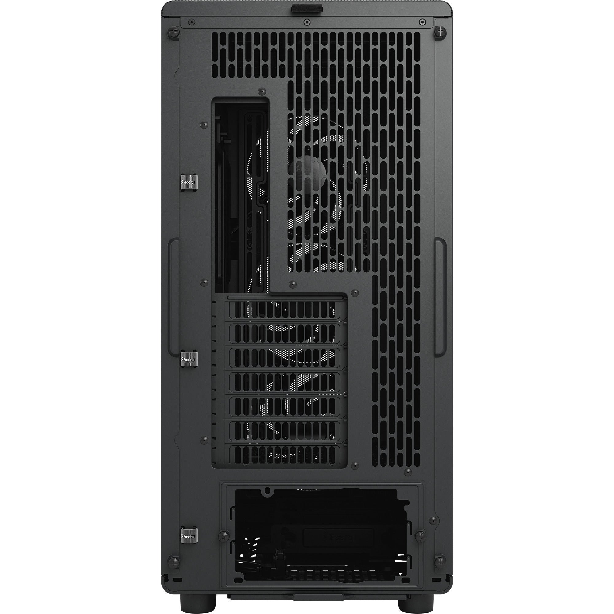 Fractal design epoch xl solid midi tower behuizing (zwart | 2x usb-a | 1x usb-c)