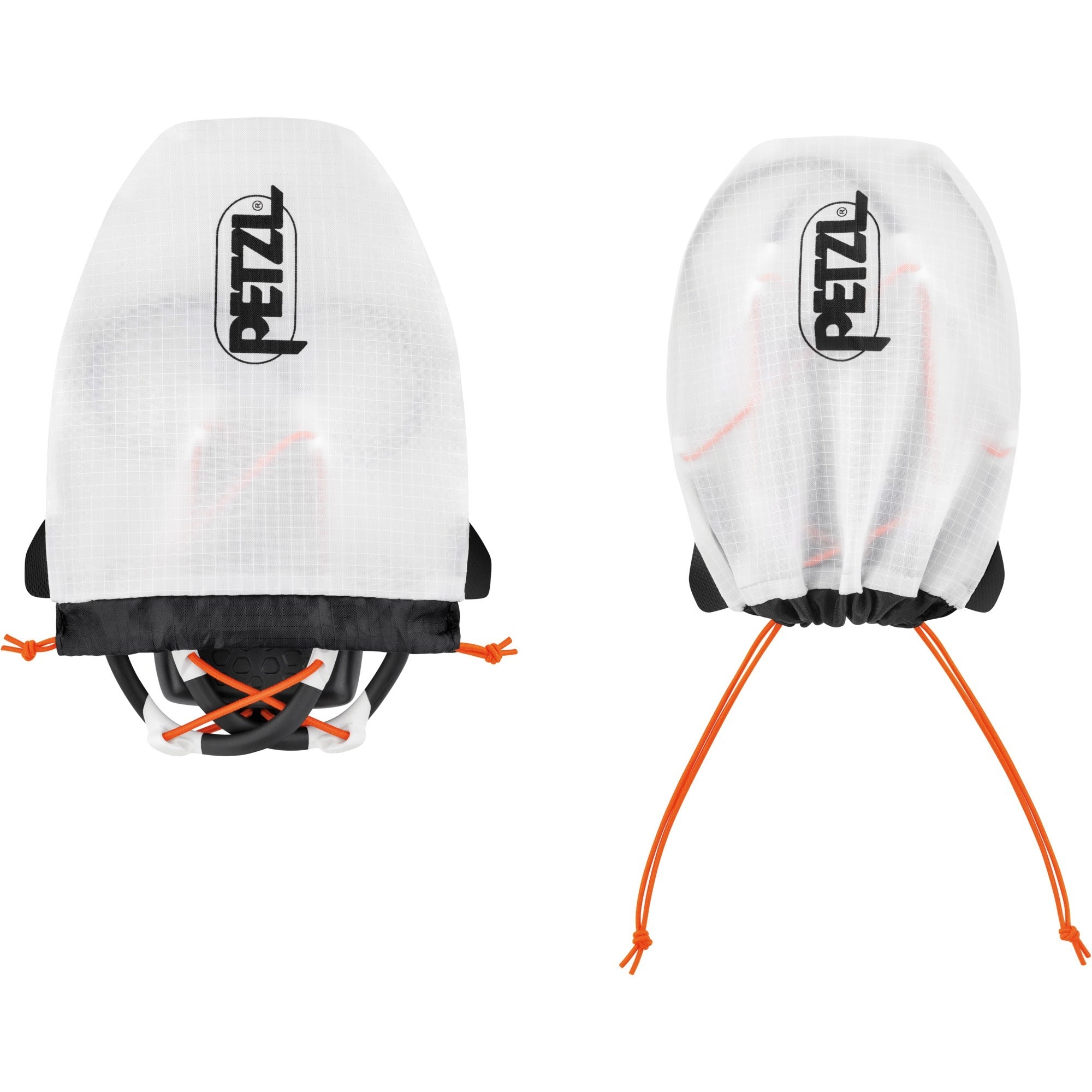 Petzl iko hoofdlamp ledverlichting (zwart wit)