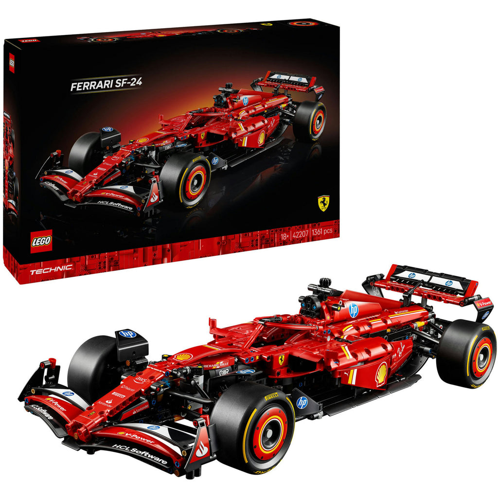 LEGO Technic 42207 Ferrari SF-24 Formel-1-Rennwagen