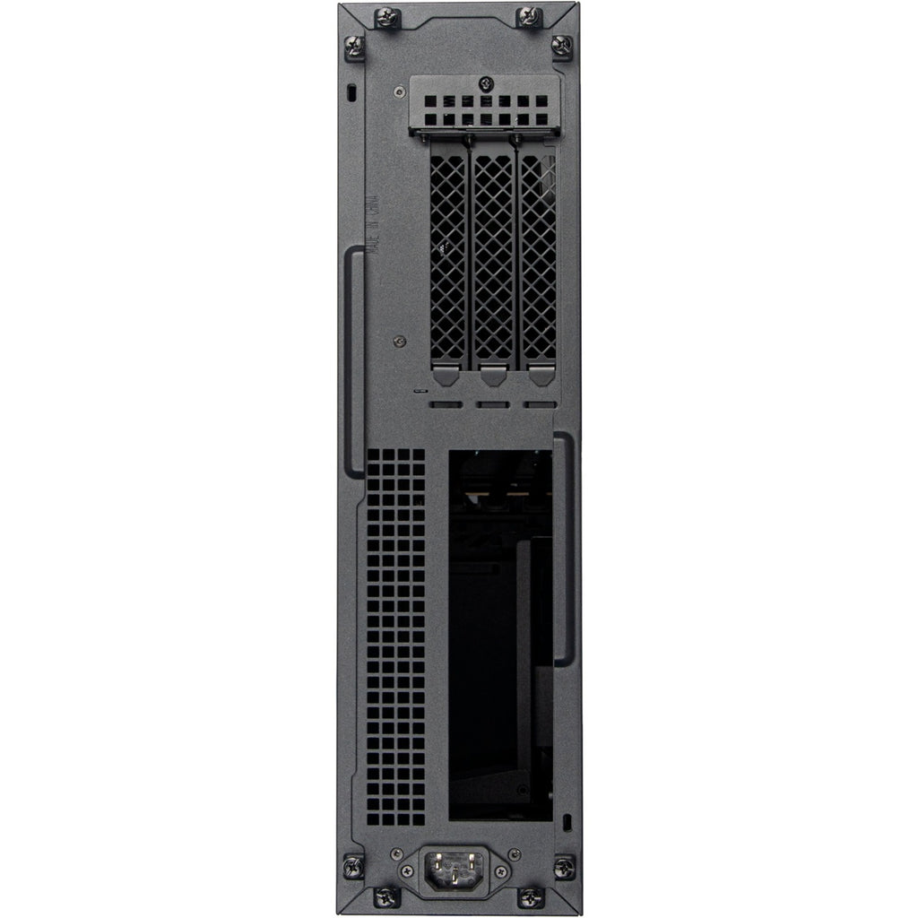 Silverstone milo 12 mini tower behuizing (zwart | 2x usb-a | 1x usb-c)