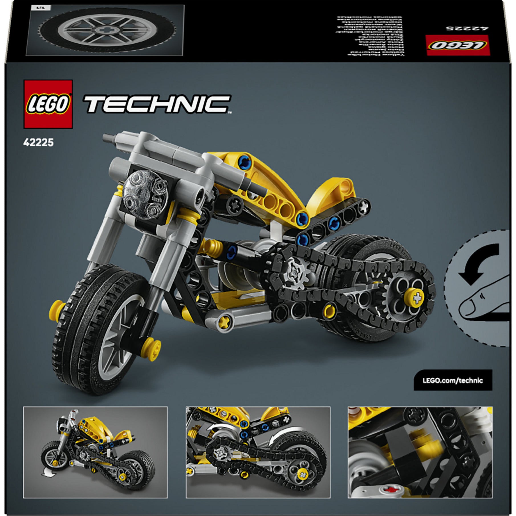 LEGO Technic 42225 Gelber Motor