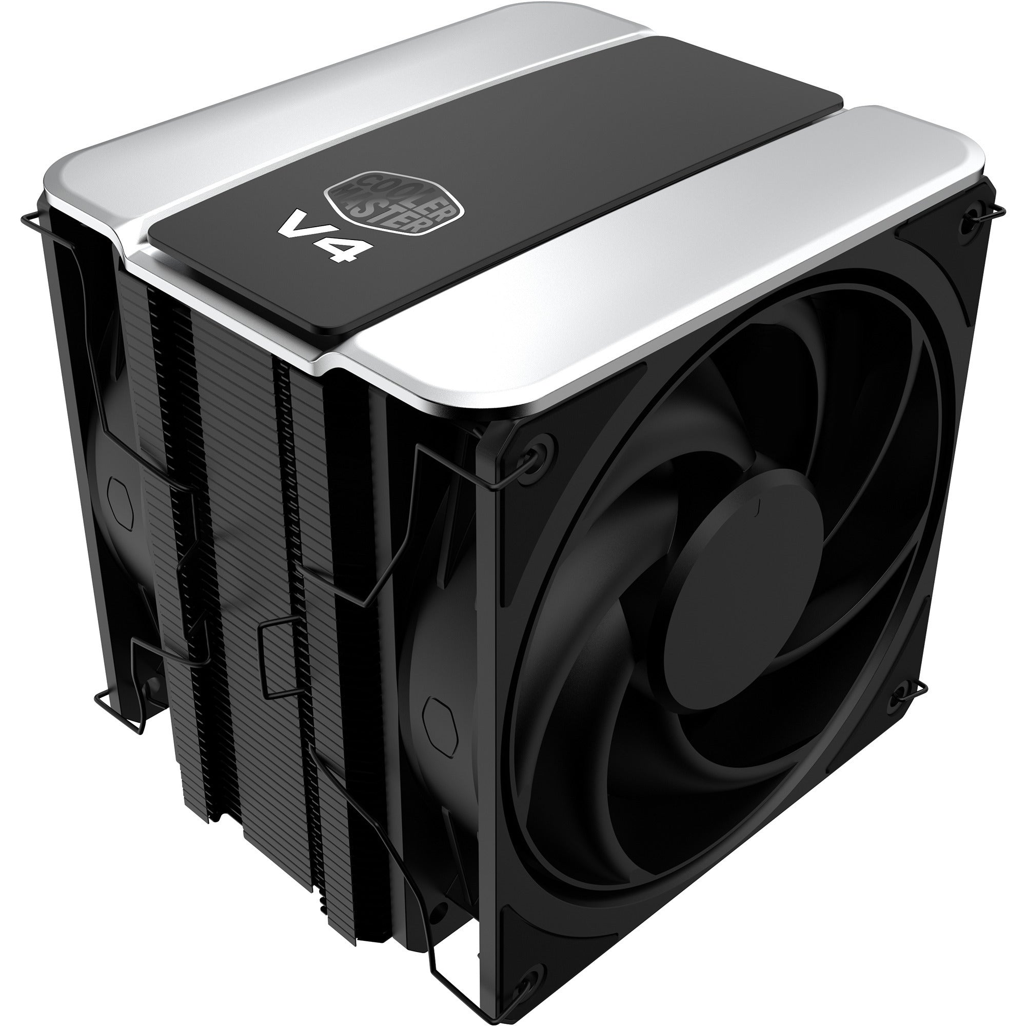 Cooler master v4 alpha 3dhp black cpu-koeler (zwart)