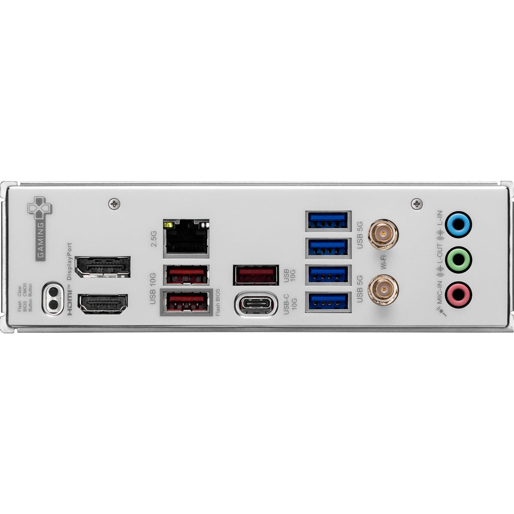Msi b850 gaming plus wifi6e socket am5 moederbord (raid, 2.5gb-lan, wi-fi 6e, bt, sound, atx)